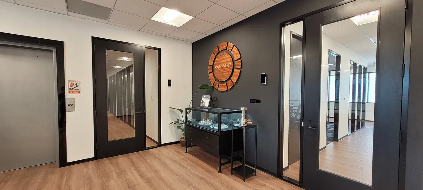 Rampart Products headquarters lobby